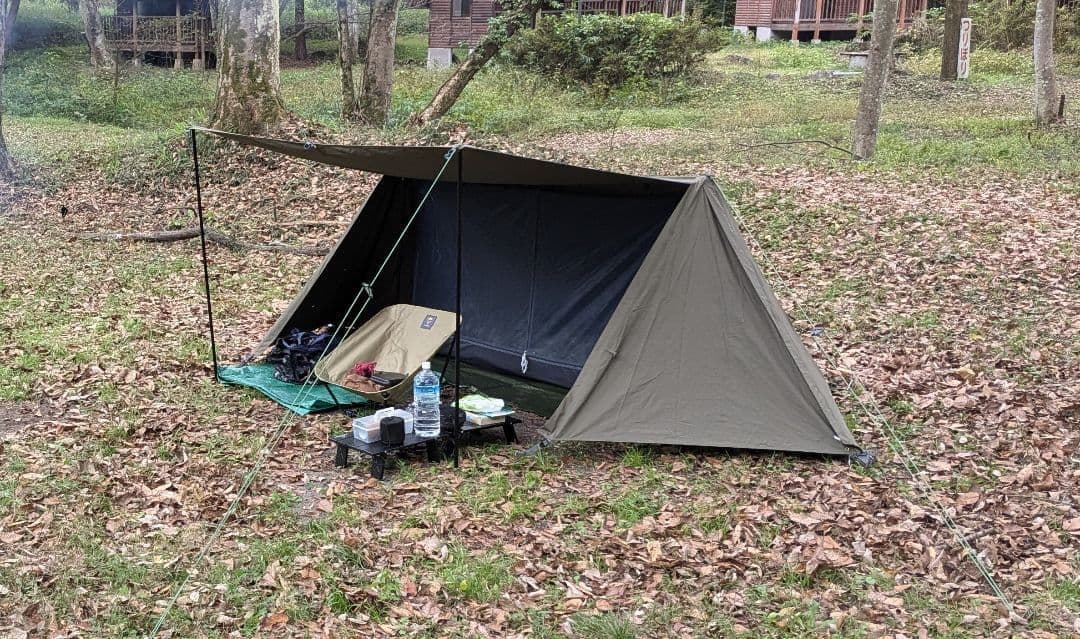 BUNDOK ソロキャンプ向けパップテント「ソロベース BDK-79TC」