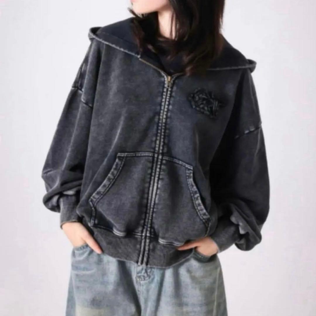 &TEAM アジツ アンコン フーディー Lサイズ ZIPUPHOODIE