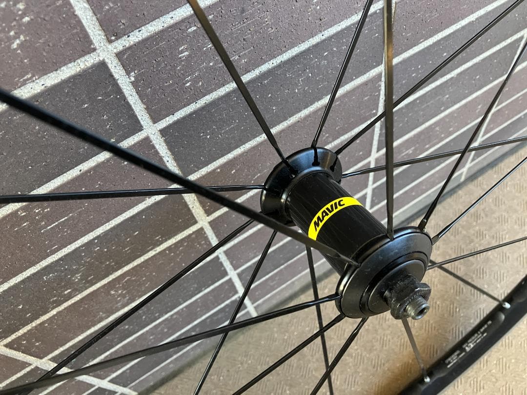 MAVIC　F：KSYRIUM UST　R：COSMIC PRO CARBON
