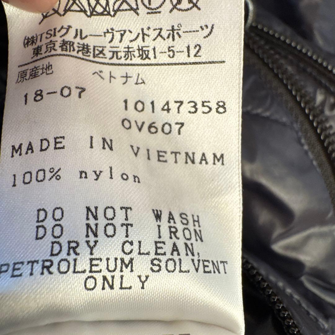 Jack Bunny中綿リバーシブル　ネイビー×白 ボア ブルゾン メンズ