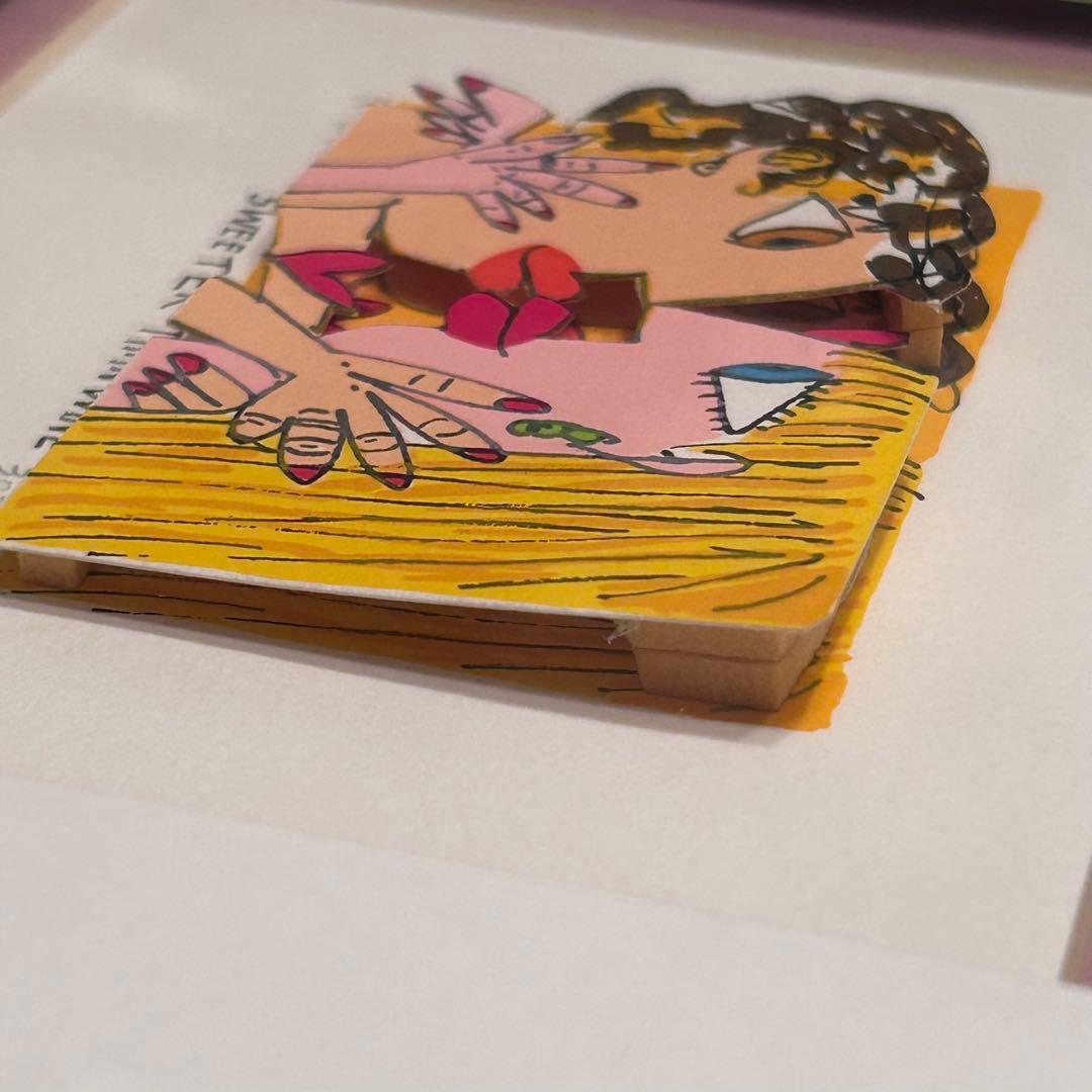 ジェームスリジィ　【SWEETER THAN WINE】 3Dアート