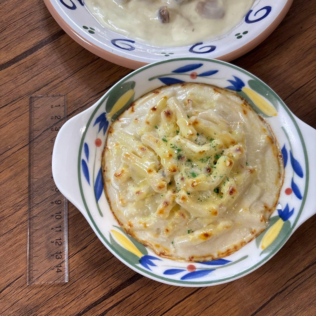 激レア　食品サンプル　クリームソースオムライス　グラタン　2点セット