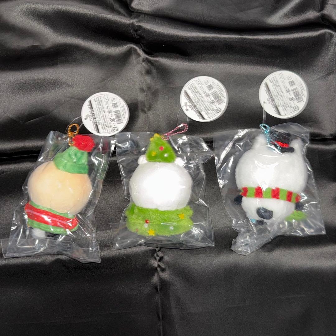 ②ちいかわ ハッピーホリデーなマスコット ぬいぐるみ ハチワレ うさぎクリスマス