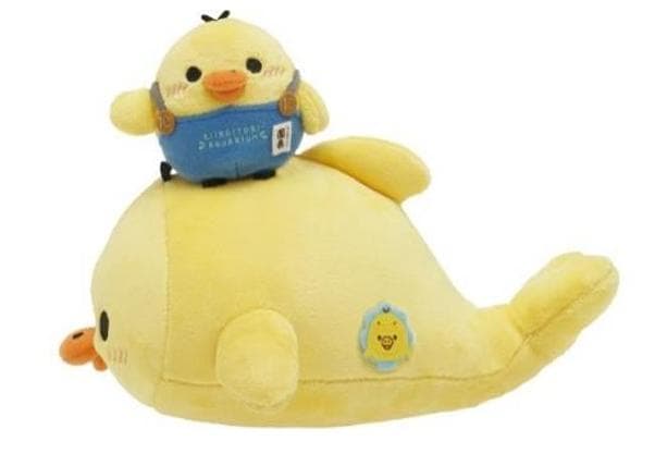 新品 イルカでおさんぽぬいぐるみ キイロイトリ アクアリウム 限定