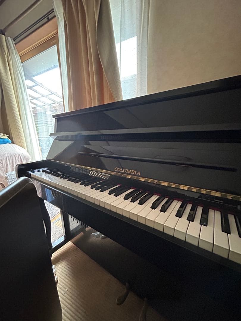 COLUMBIA 電子ピアノ 88鍵 黒 送料込み
