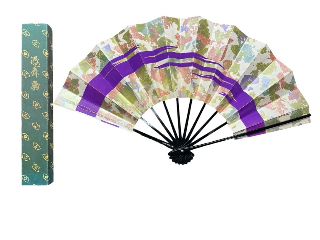 日本舞踊　藤間流　舞扇　家元選定扇　他　全9本　京扇堂