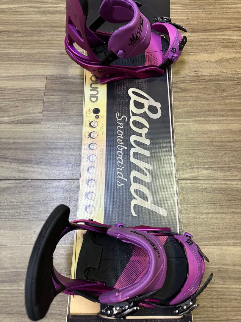 スノーボードBOUND 151cmビンディング BURTON size Mセット