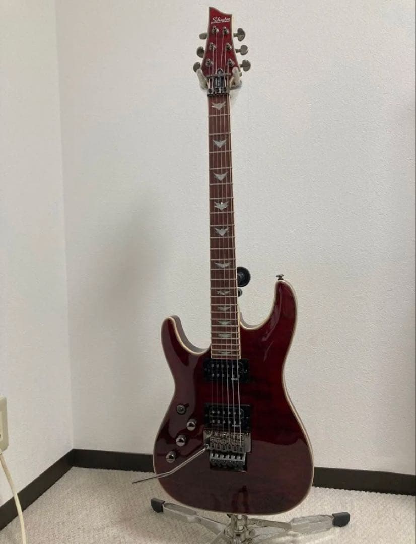 レフティー　SCHECTER OMEN EXTREME-6 FR LH BCH