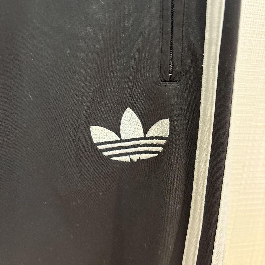 00s adidasoriginals トラックパンツ　定番ブラックS y2k
