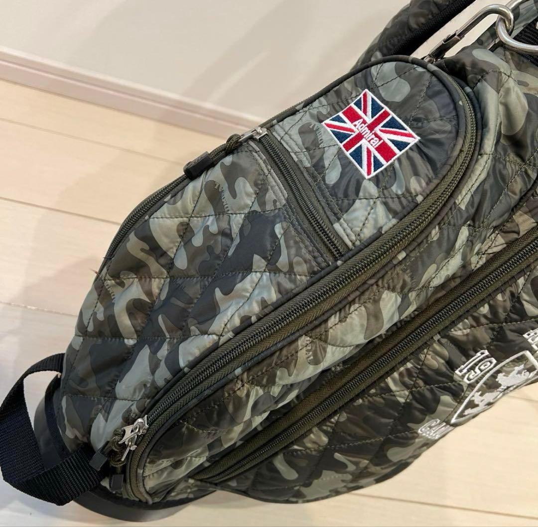 Admiral アドミラル　キャディバック　スタンドバッグ　迷彩　最終値下げ