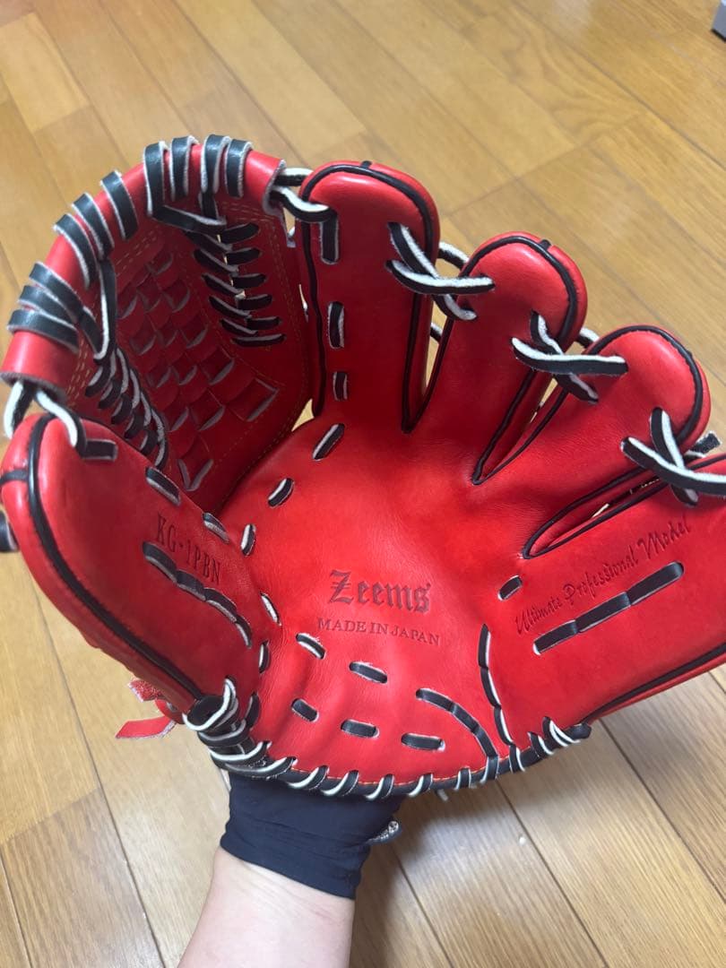 [限定カラー]Zeems ジームス 軟式一般 投手用グローブ KG-1PBN
