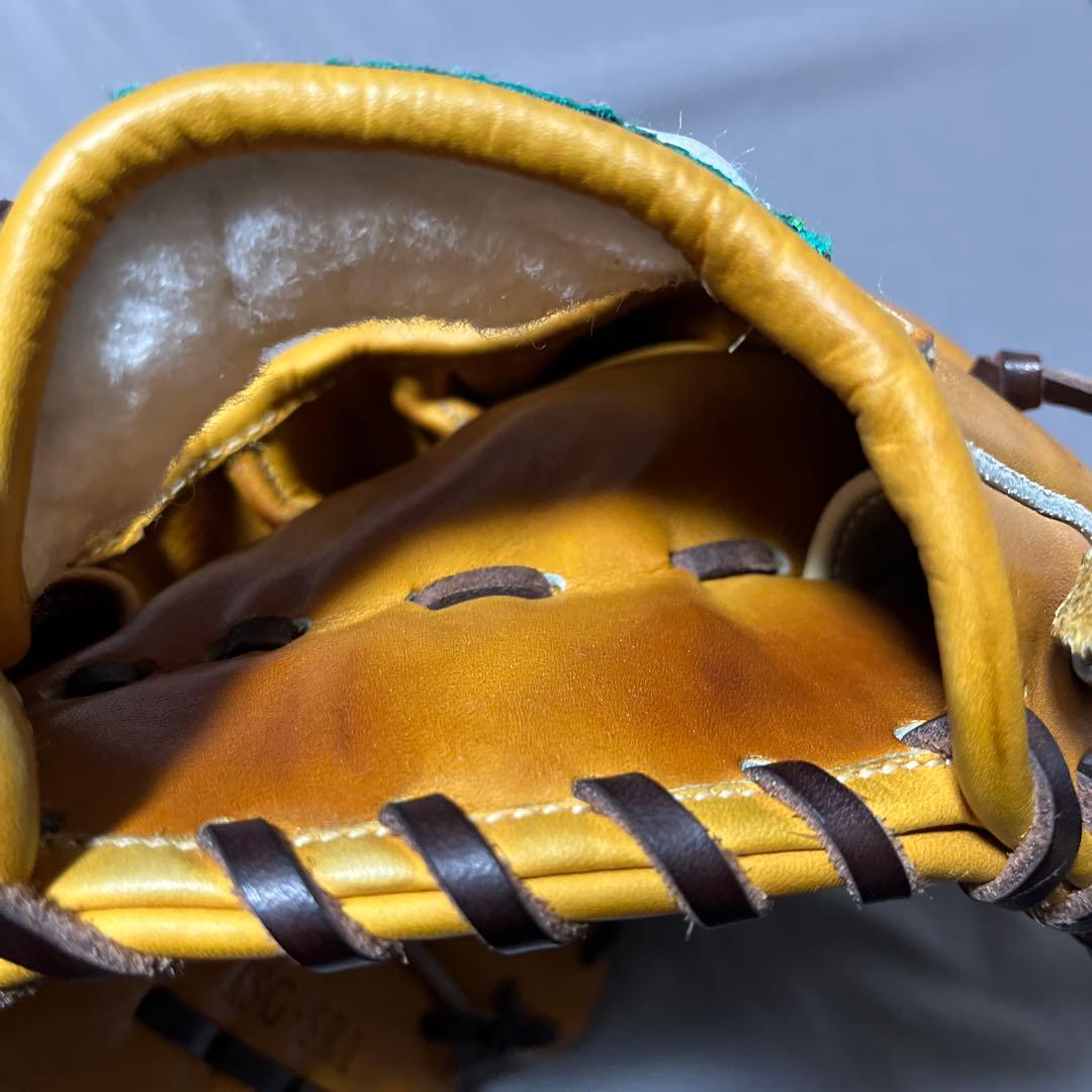 スラッガー　硬式　内野　SR1 タン　ワンピースウェブ