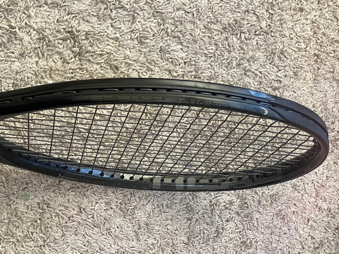 ‪HEAD スピードX MP 10周年記念モデル ブラック×ゴールドMP