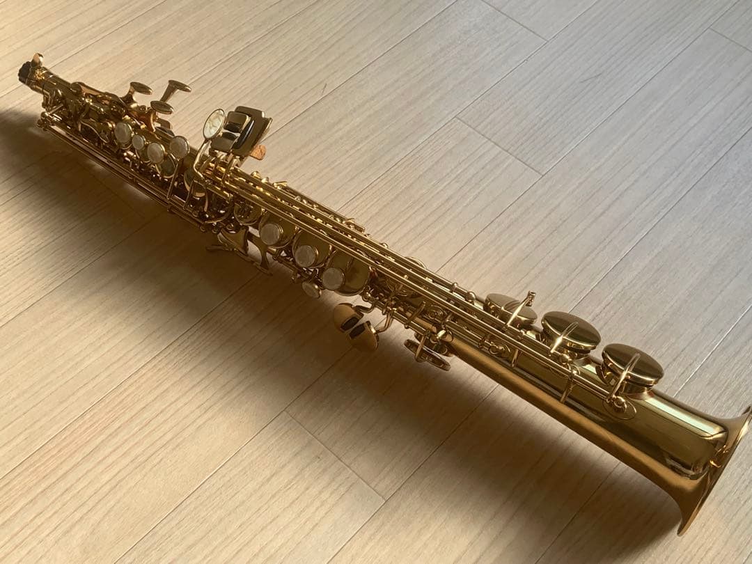 ソプラノサックス　ケース付き　J. Michael