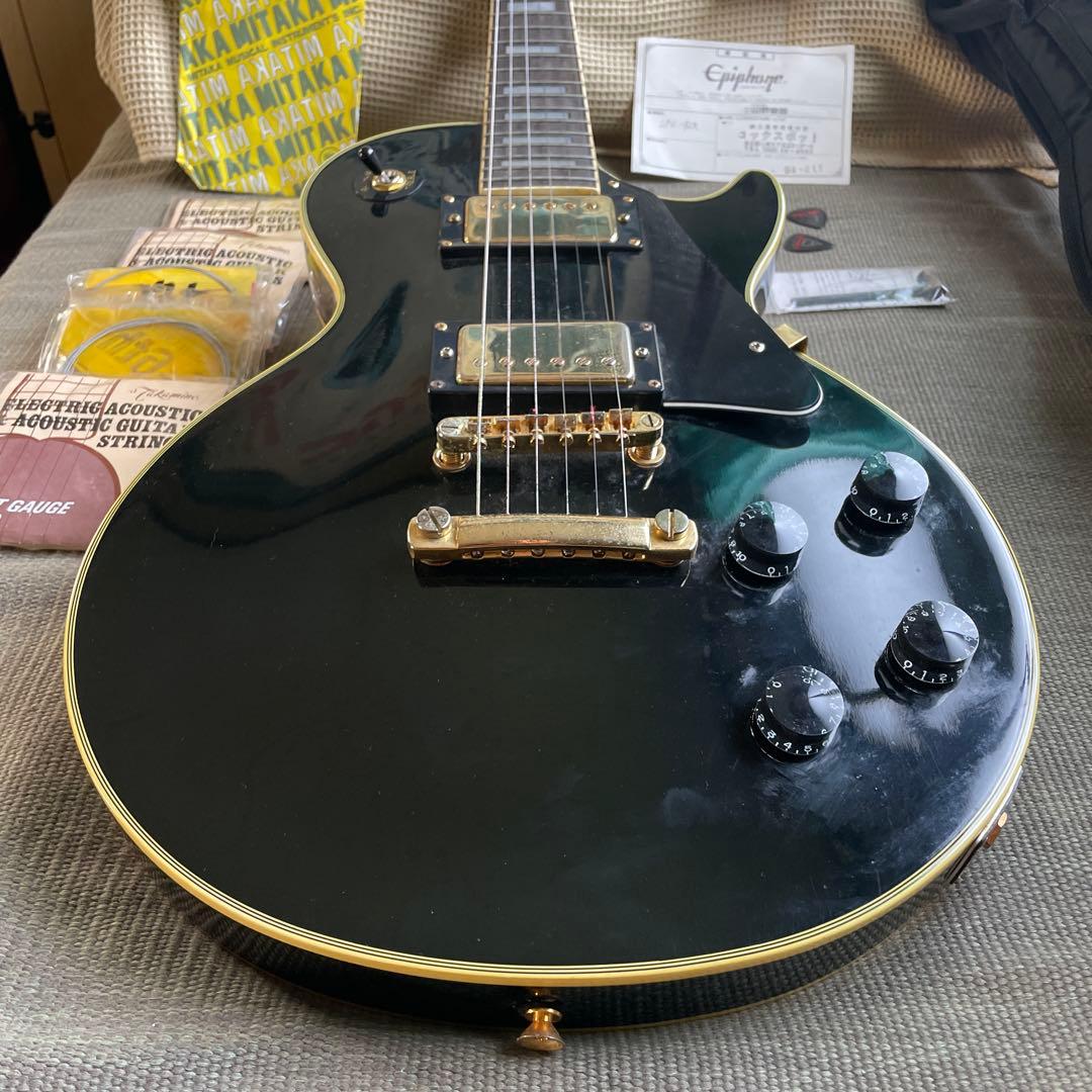 1994年製 韓国製 Epiphone Les Paul Custom 黒
