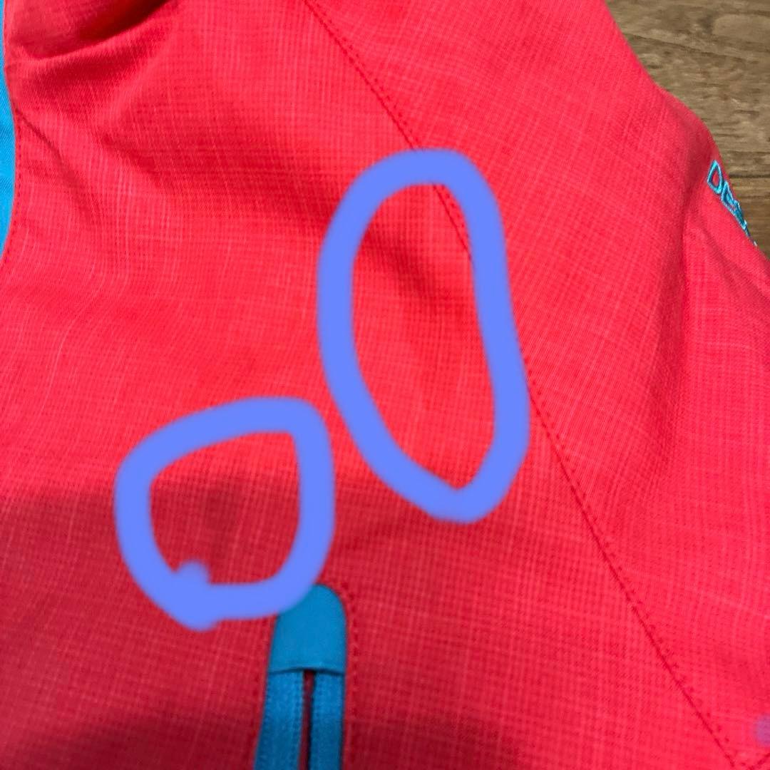 DESCENTE スキーウェア 120サイズ 赤/青