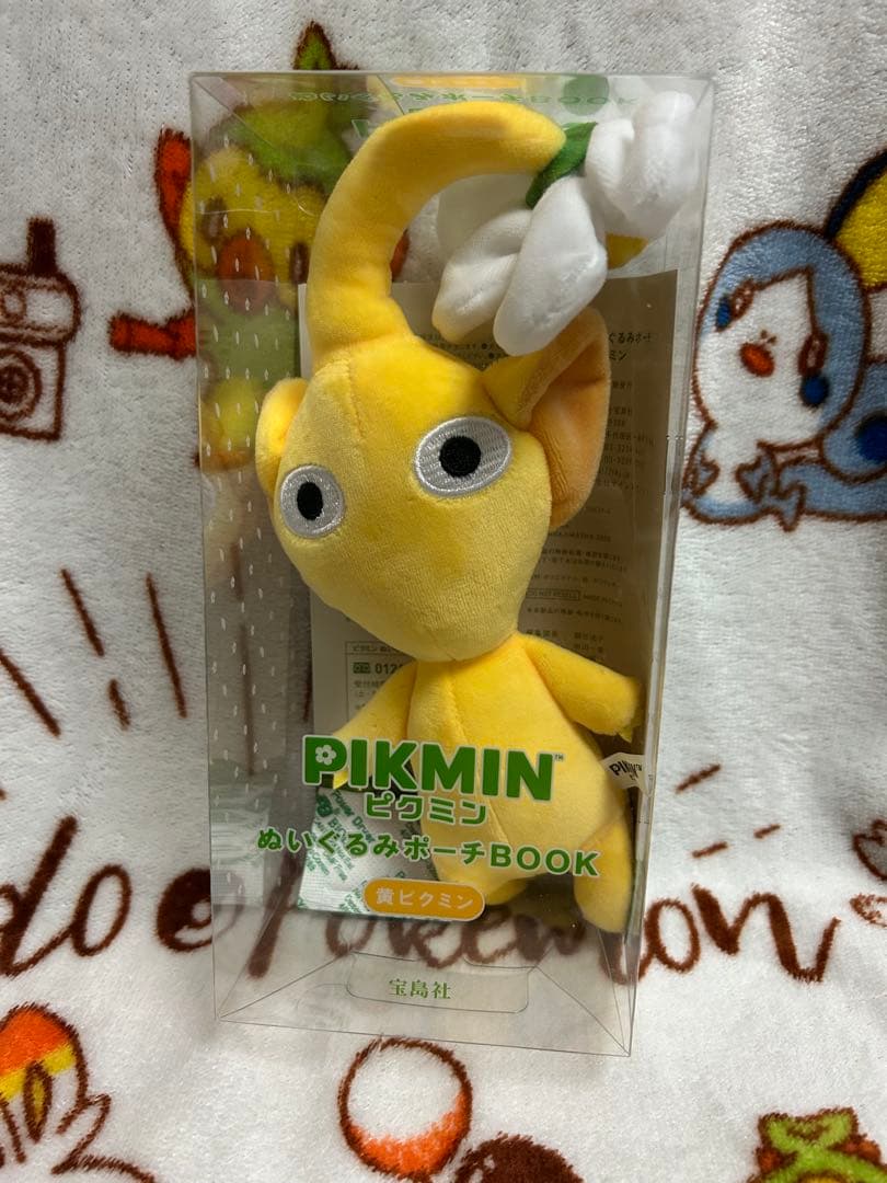 ピクミン　ぬいぐるみポーチBOOK インテリアトートバッグ BOOK 4点セット