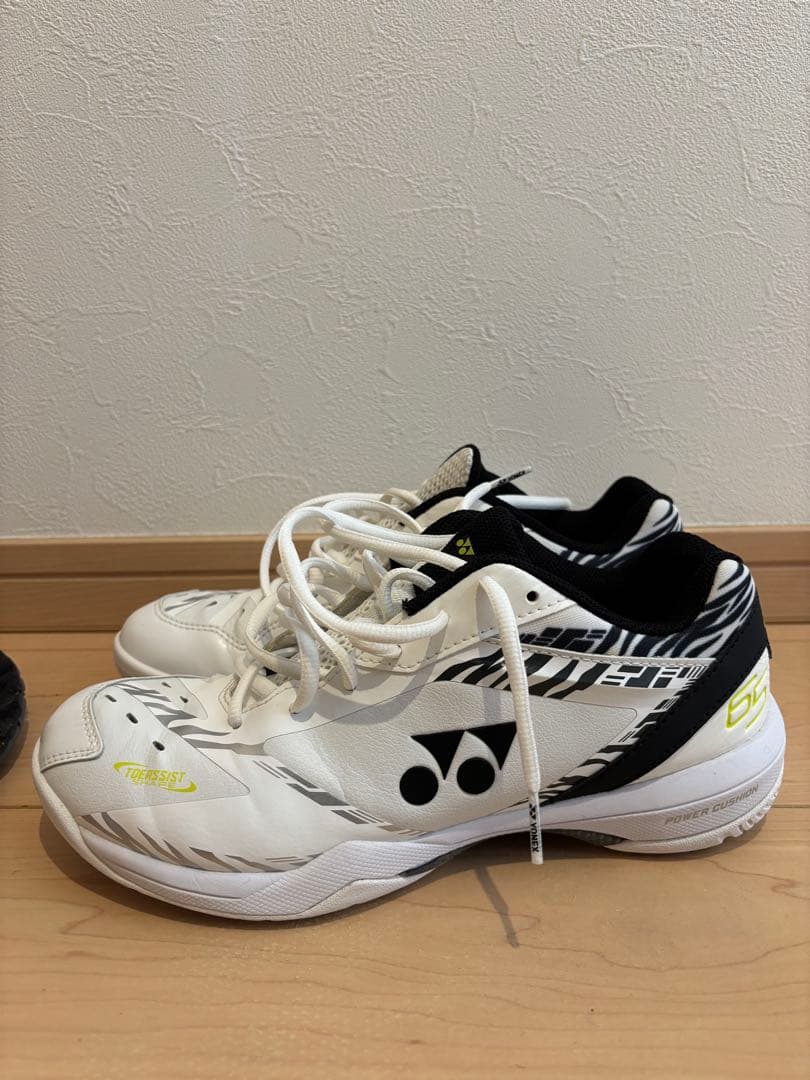 【極美品】YONEX パワークッション65Z桃田賢斗選手カラー 26.5cm