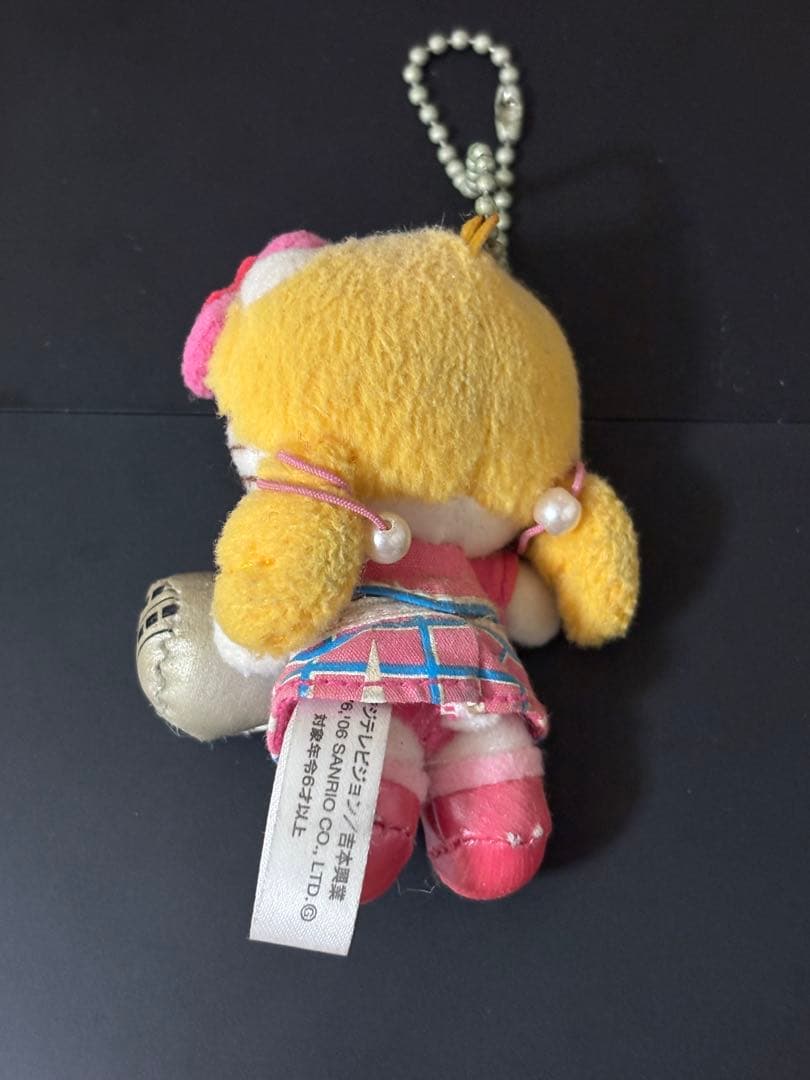 ハローキティ キーホルダー　ぬいぐるみ　キティちゃん　ゴリエ衣装　サンリオ
