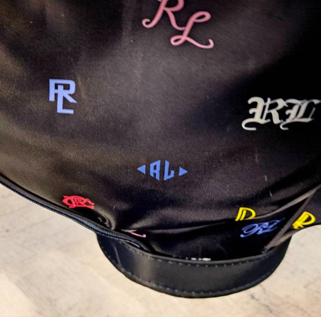 501超美品Polo マルチカラーゴルフバッグ