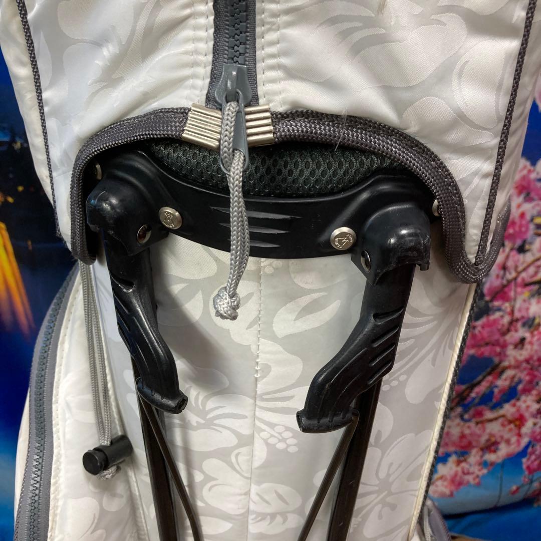 寶BU-1092 EDWIN スタンド式 キャディバッグ ホワイト