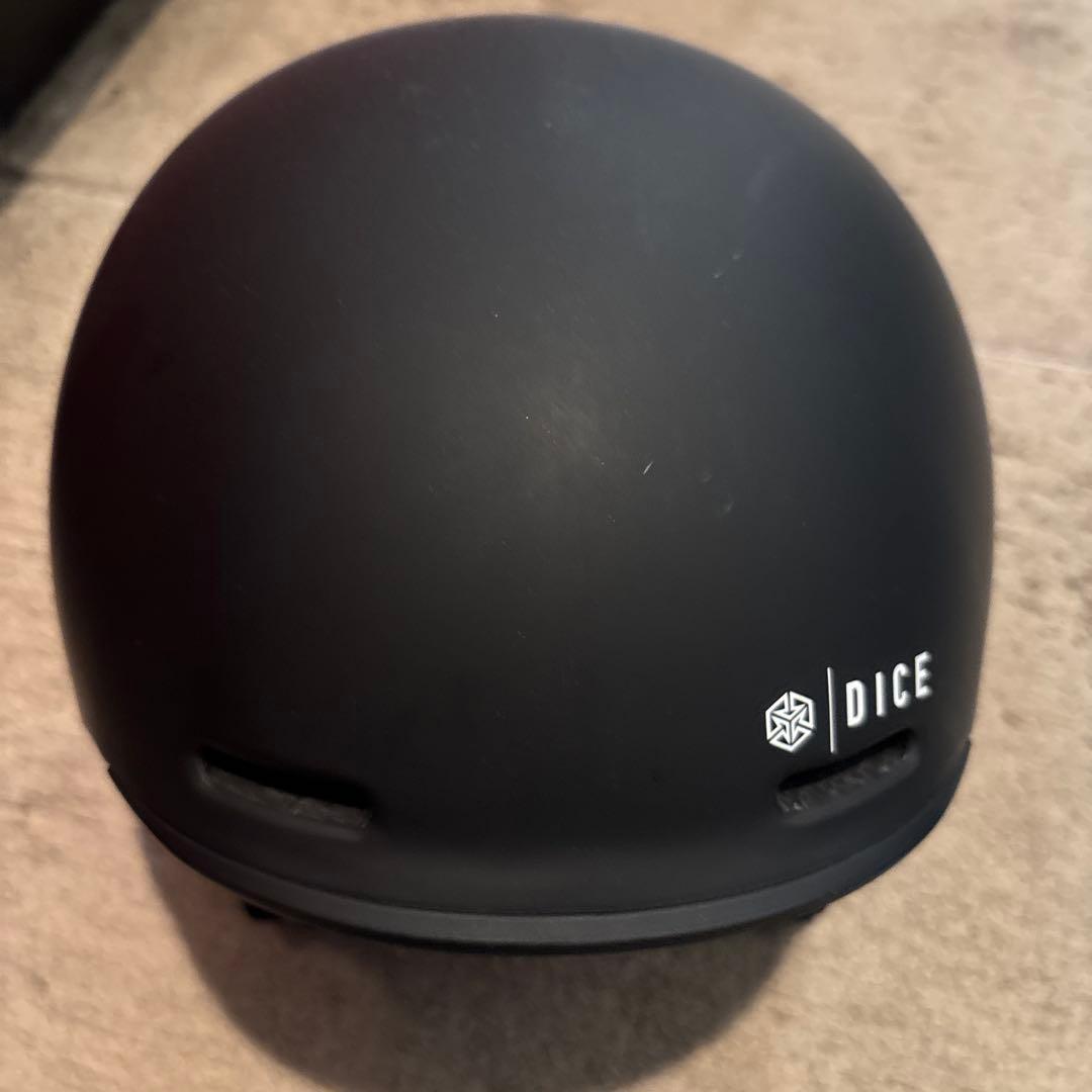 DICE ヘルメット　軽量モデル D6 LXL MBK