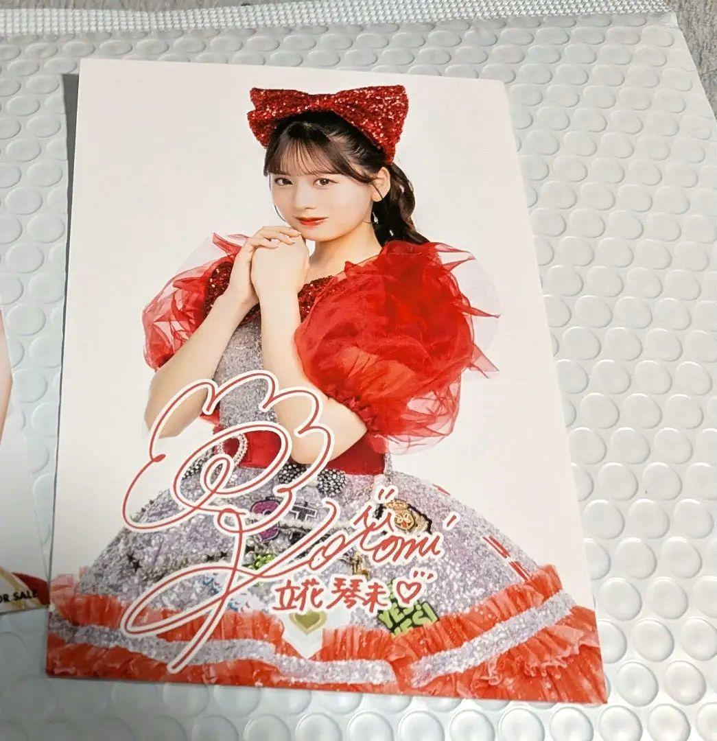 2/8迄オマケ付♡CANDY TUNE立花琴未 直筆サイン入りアクリルパネル新品