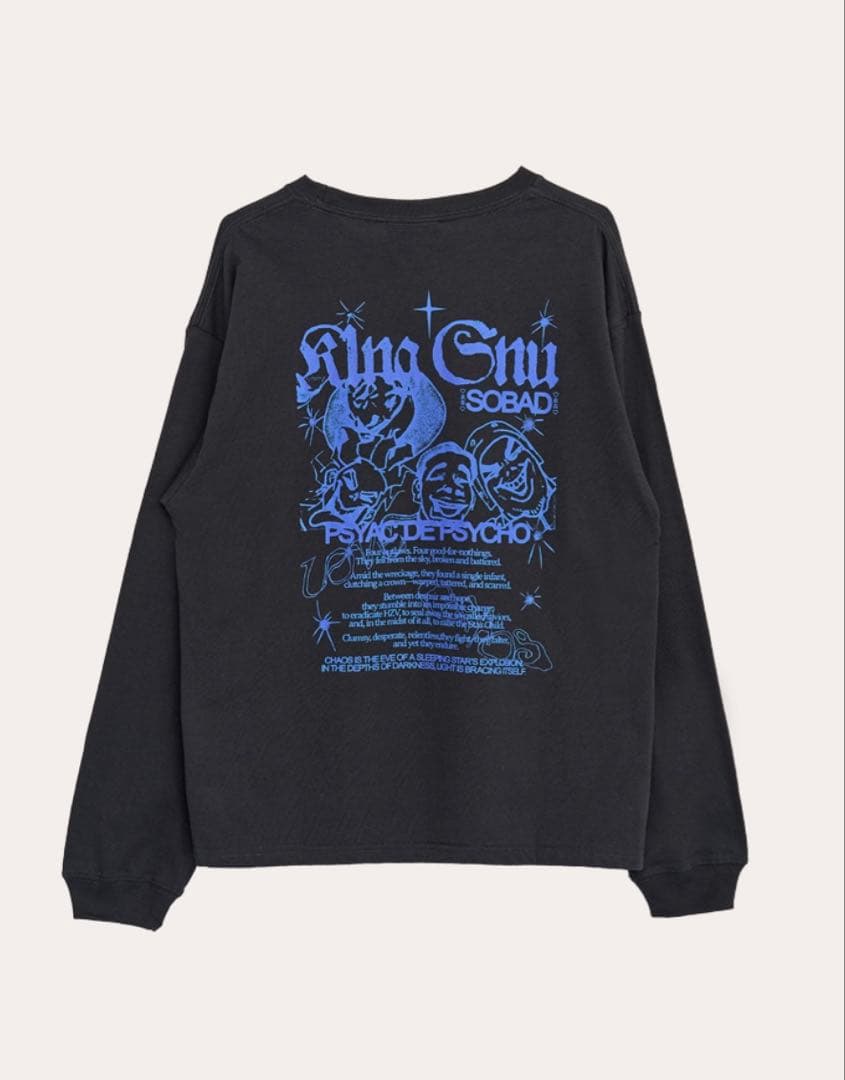 King Gnu キングヌー　セントラル　2026 ロンT スミクロ　Mサイズ