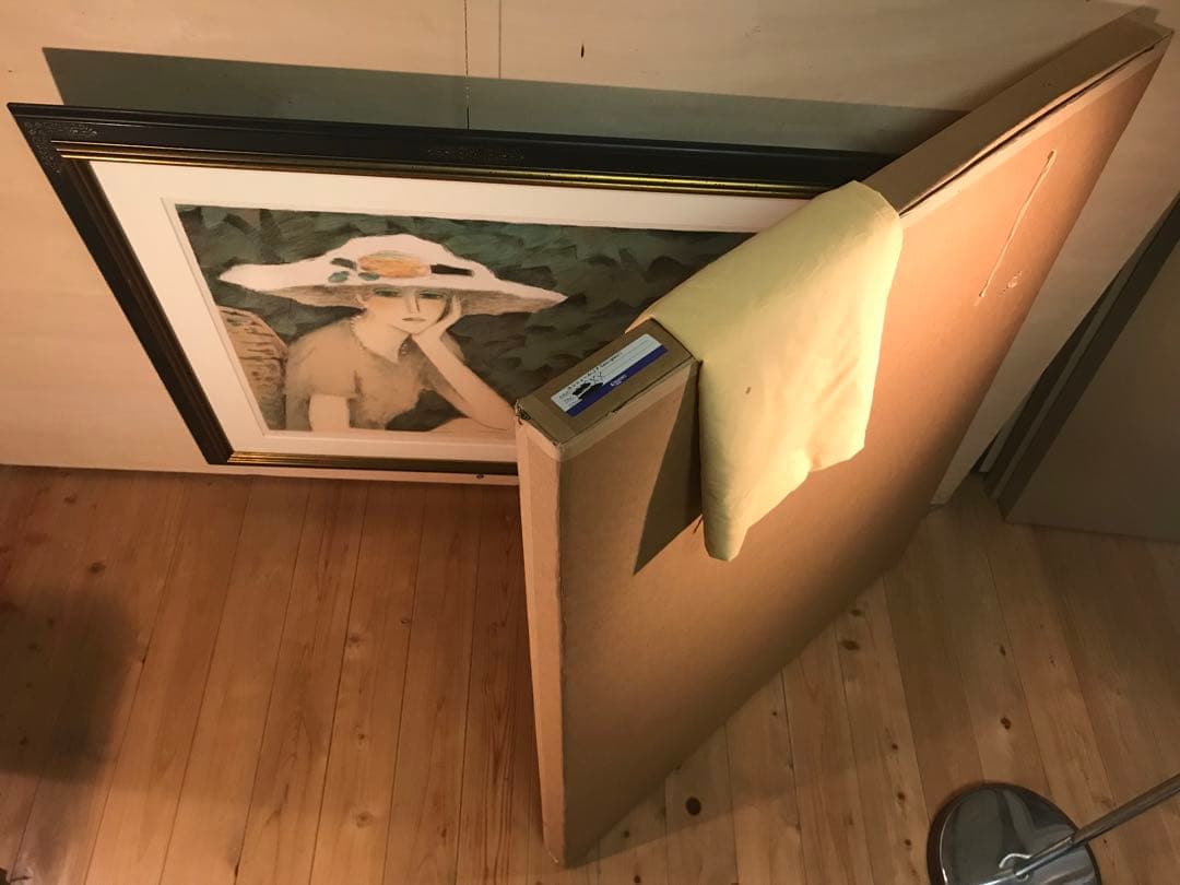 カシニョール　「クリスティーヌ」　リトグラフ　直筆サイン・作品保証書有り