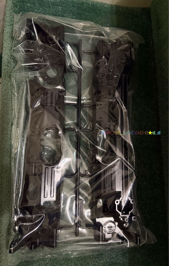 未組立て★タミヤ★メルセデスCLK-GTR オリギナルタイレ TL-01シャーシ