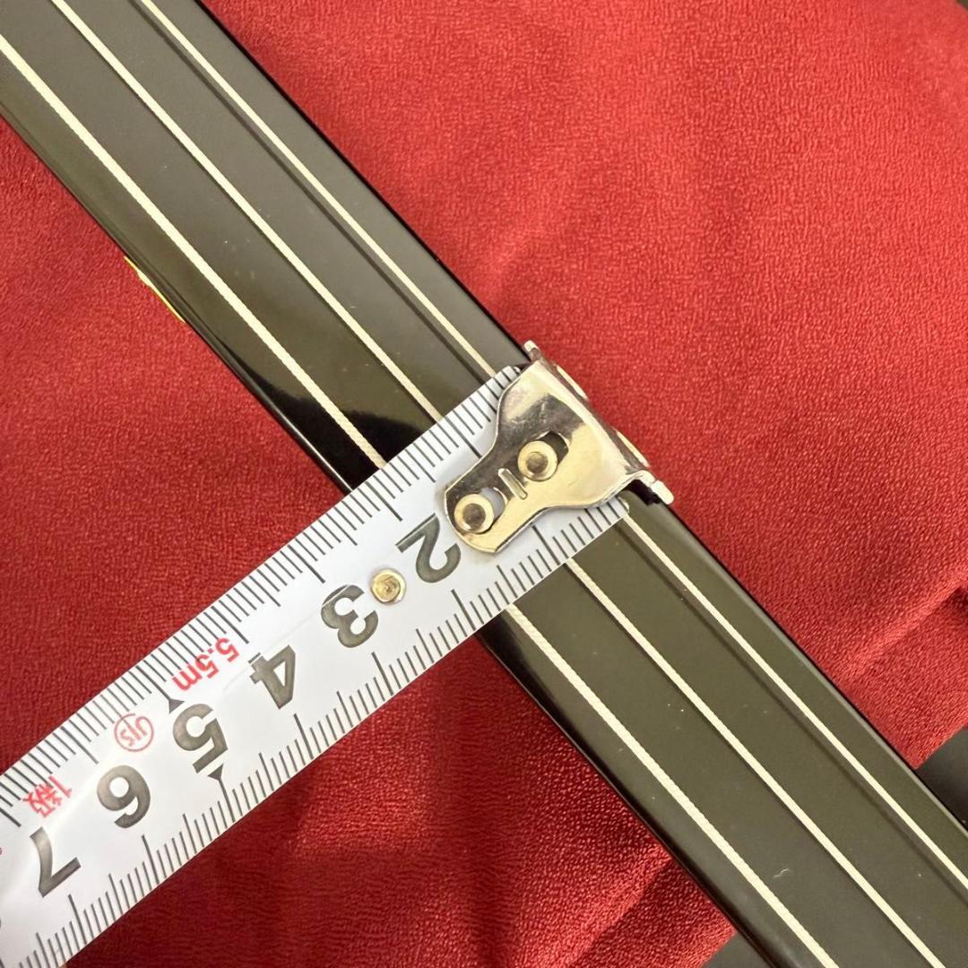 【美品】沖縄三味線 蛇皮（合皮） ソフトケース付き　87-7