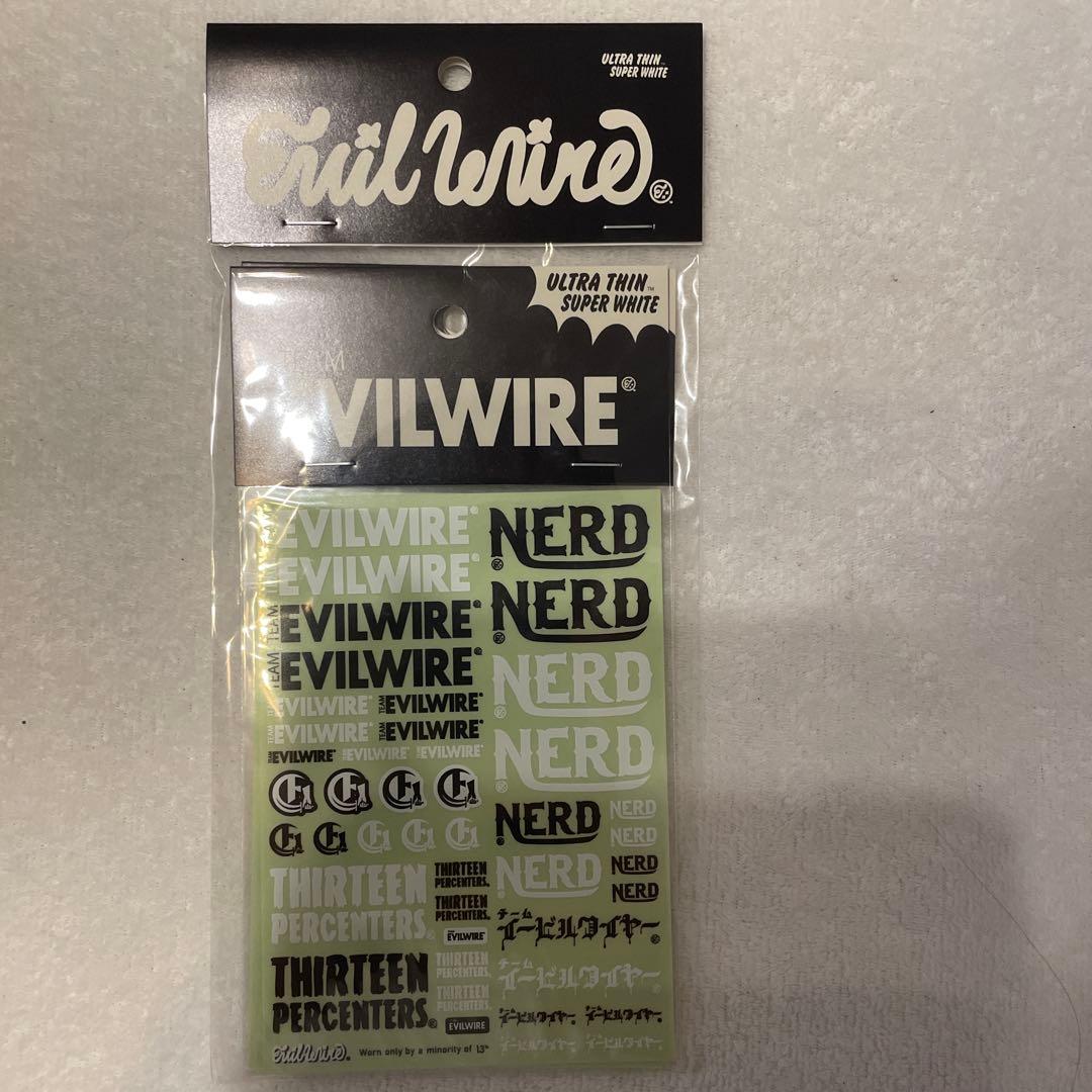 EVILWIRE ステッカーセット ネックストラップ　ミニ四駆イービルワイヤー