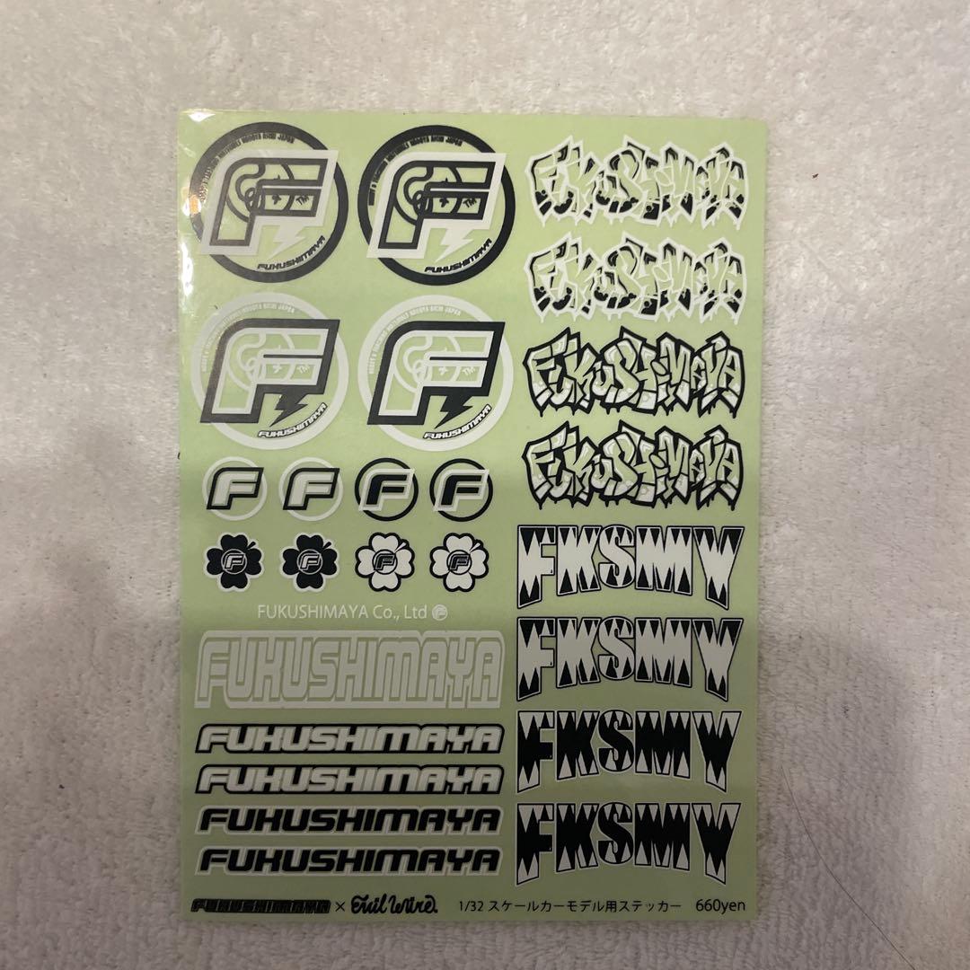 EVILWIRE ステッカーセット ネックストラップ　ミニ四駆イービルワイヤー