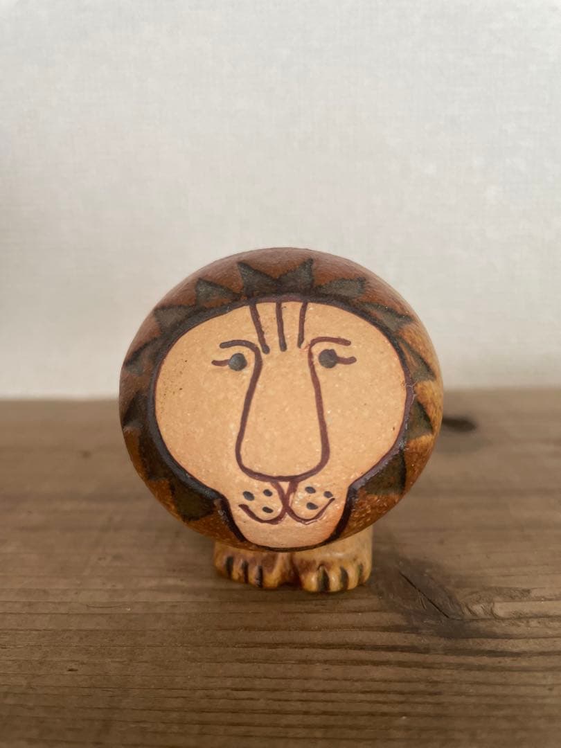 ◆リサラーソン　ライオン陶器　置物　3点セット◆北欧雑貨