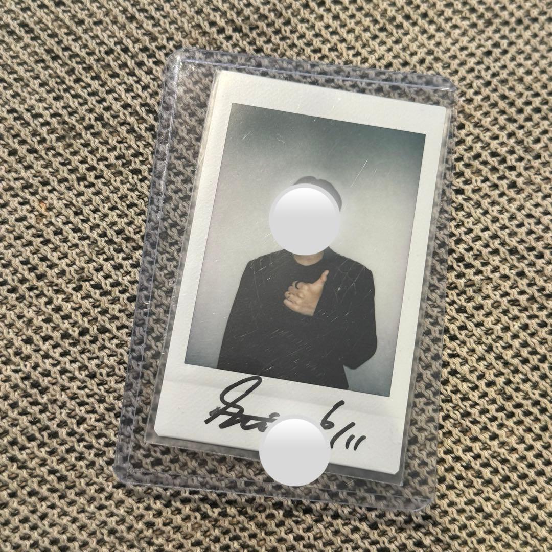 スンミン　直筆サインチェキ