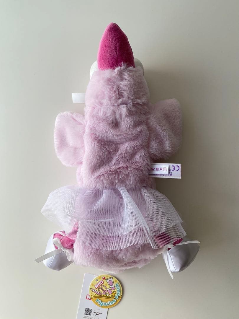 ラスト1点！新品 ニキ NICI ハチドリ　バレリーナ　ペンケース　ぬいぐるみ