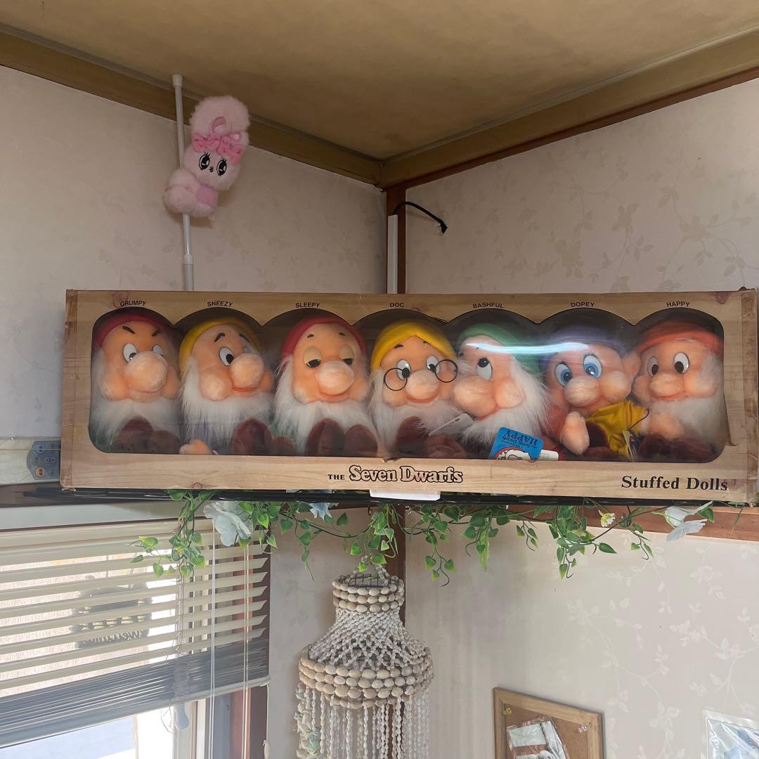 7人の小人ぬいぐるみセット