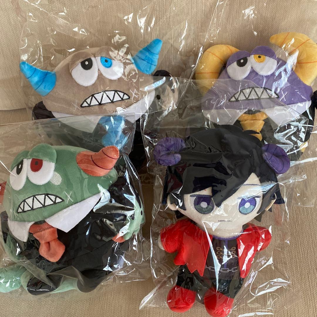 新品未開封　いゔどっと　おすわりぬいぐるみ　4点セット