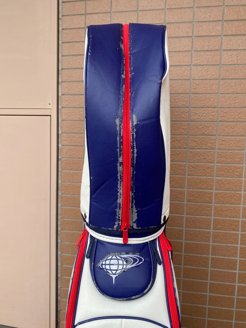 BEAMS GOLF × CROWN キャディバッグ