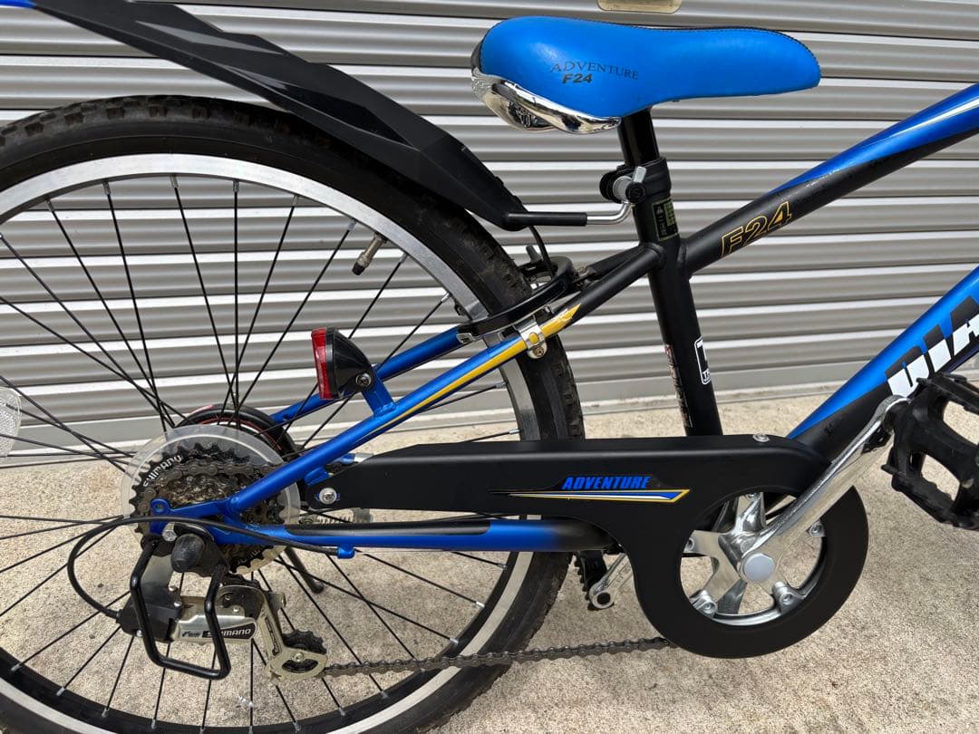 ナニモカモ　新潟　引き取り限定　シマノ　スピードメーター付き　24インチ