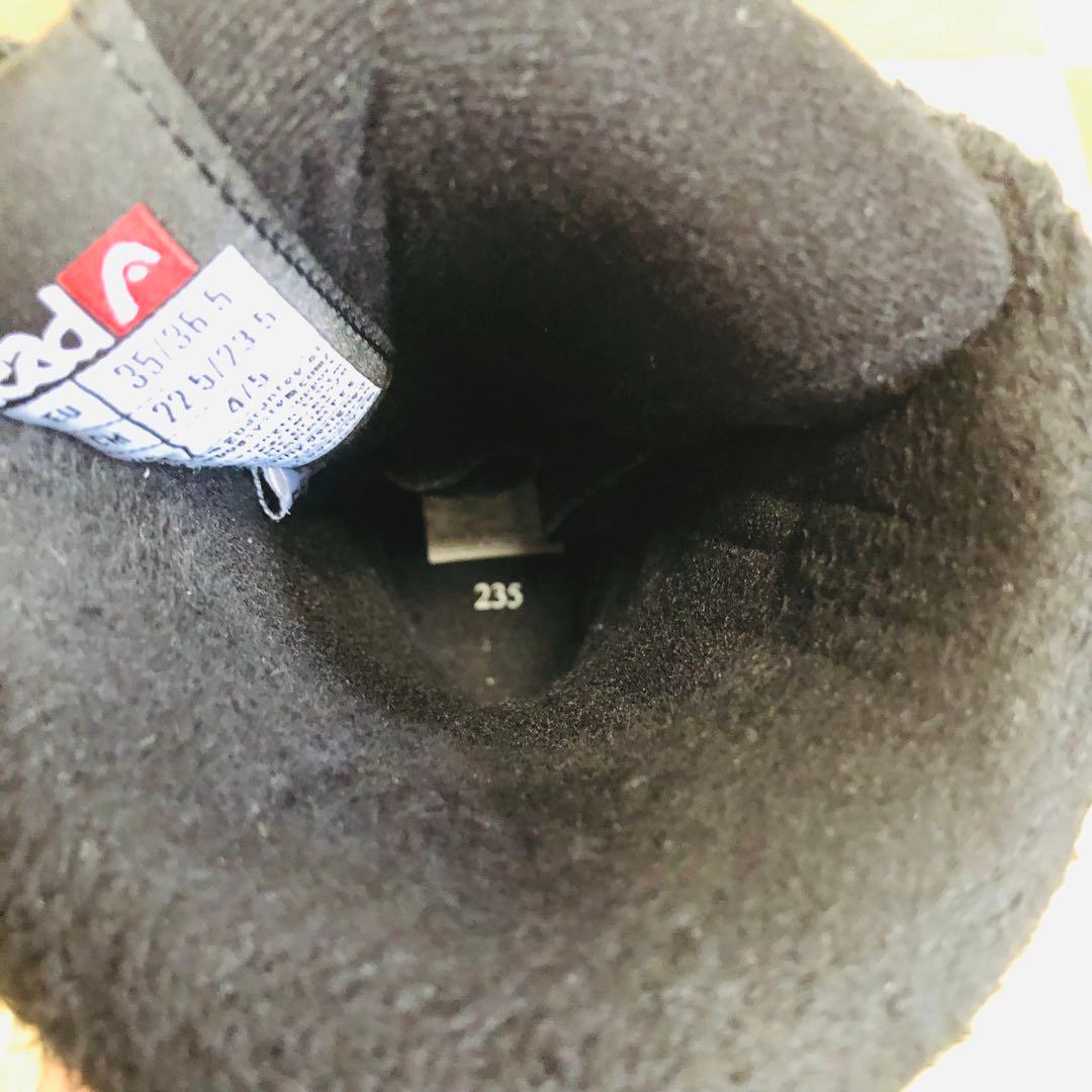 【美品】HEAD スノーボードブーツ JR ブラック 22.5/23.5