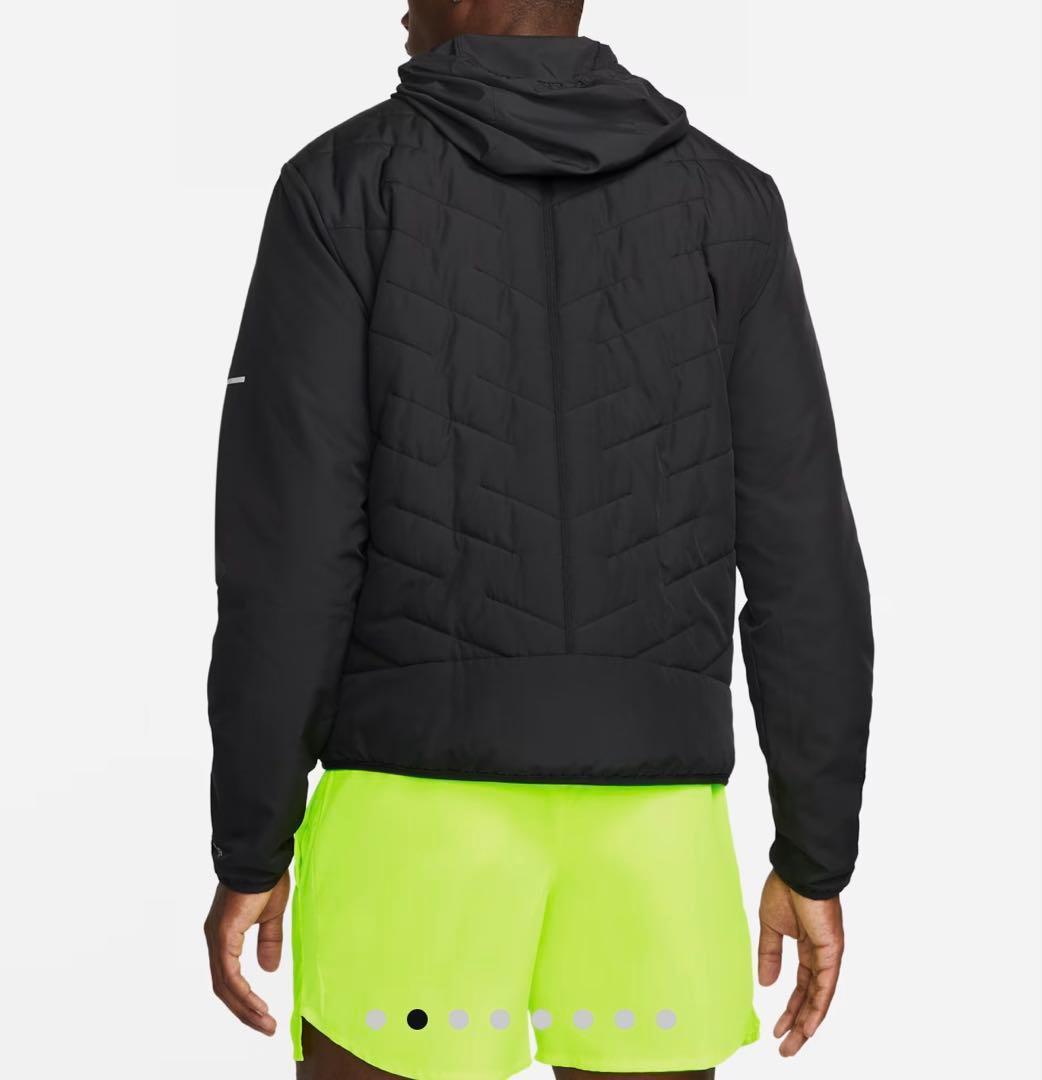 NIKE ランニングジャケット　エアロレイヤージャケット　黒　ブラック　L 新品