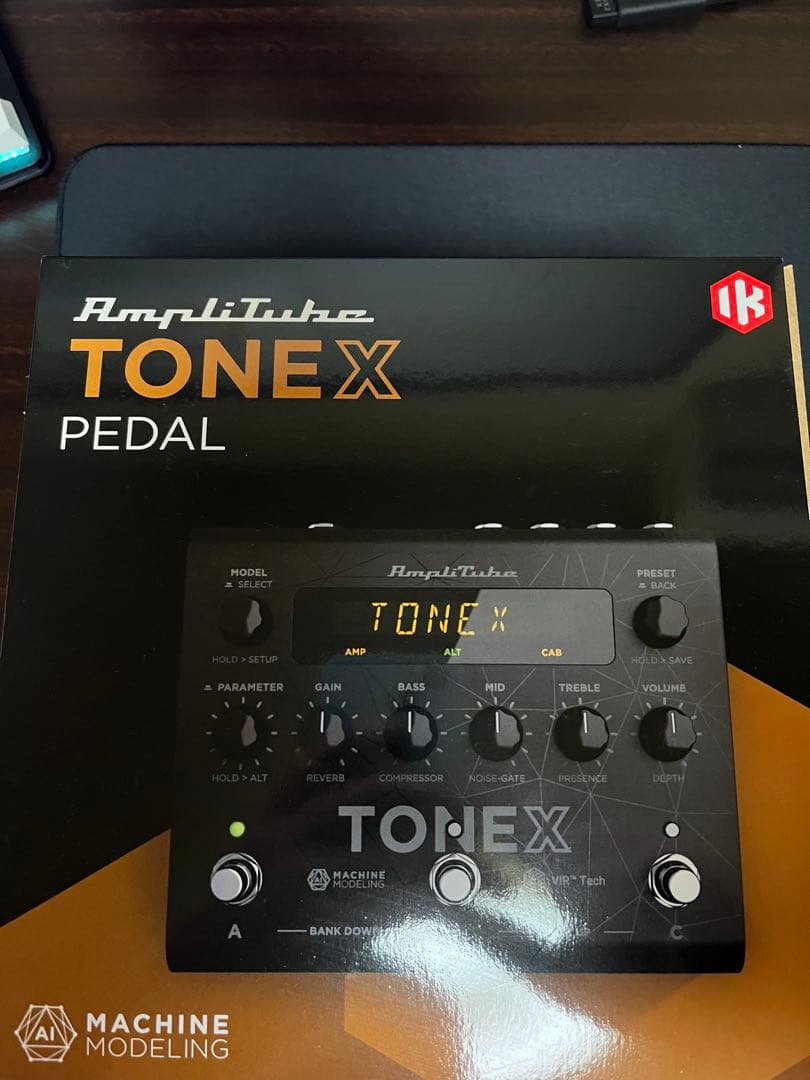 AmpliTube TONEX エフェクター