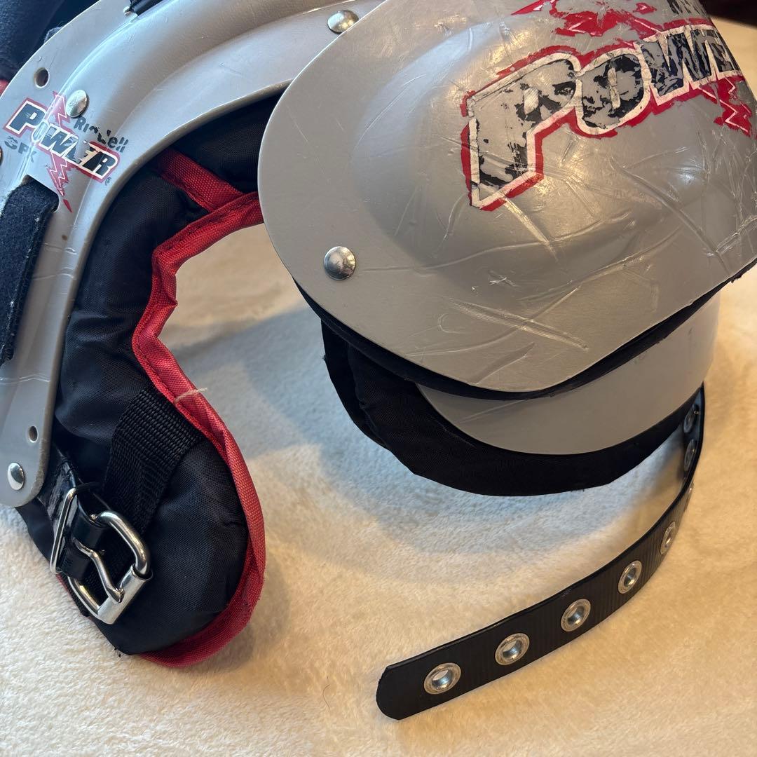 アメリカンフットボールPower ショルダ一QB /WR用XSサイズ