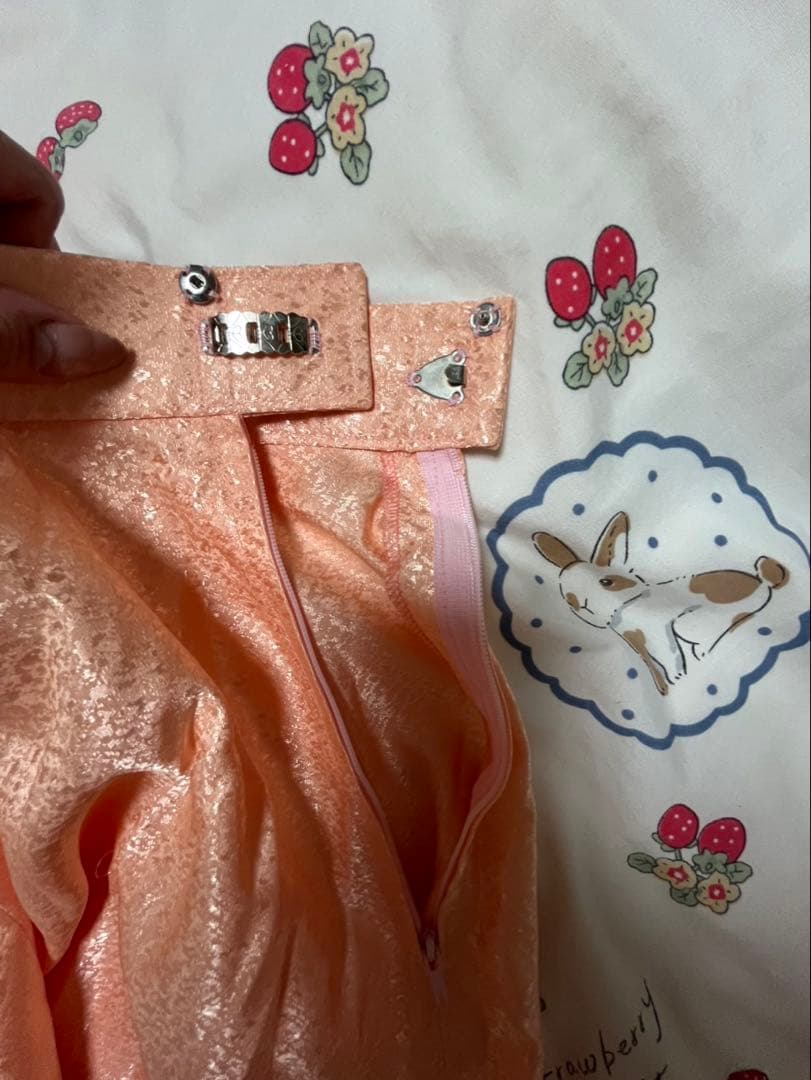 社交ダンス用オレンジスカート