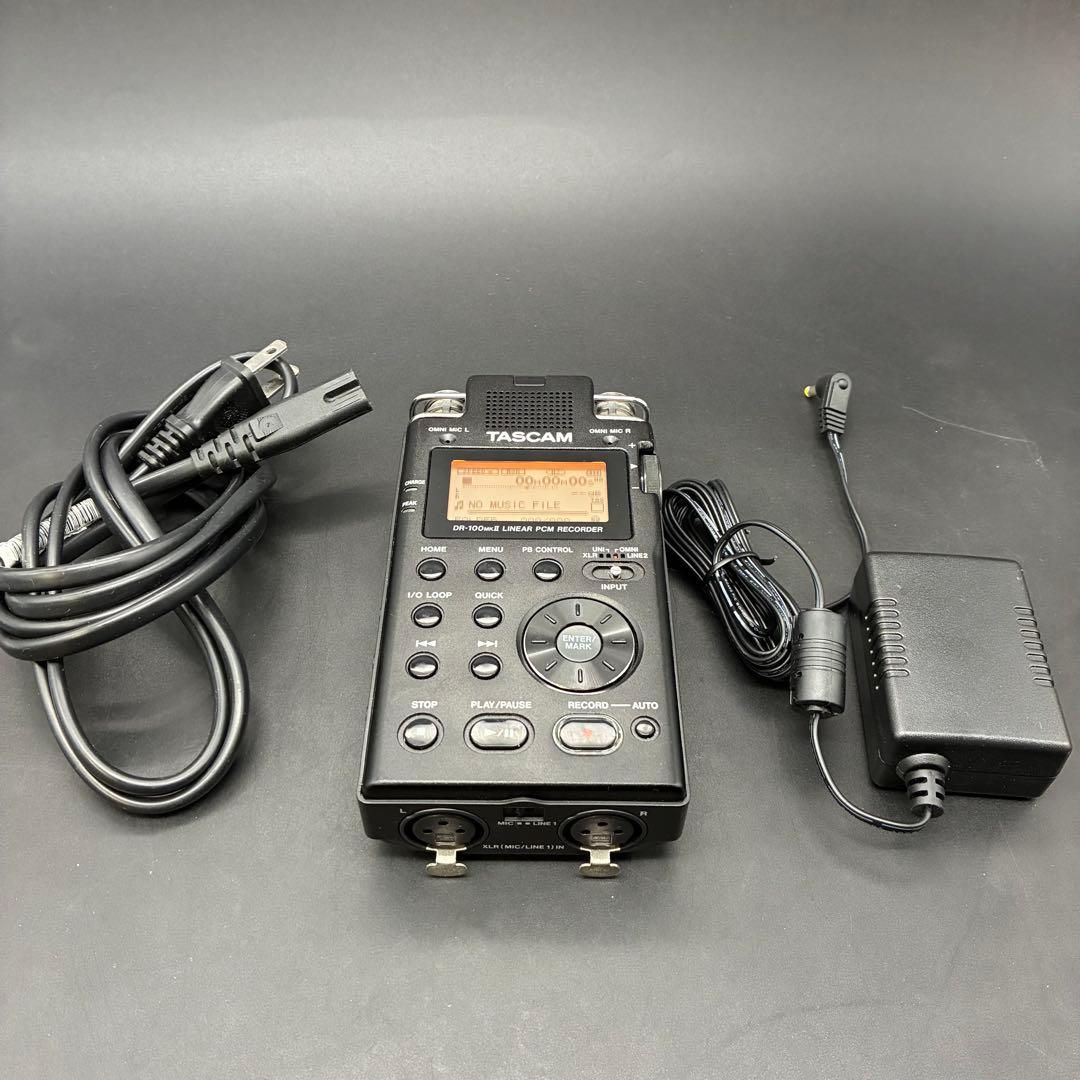 DR-100MKII TASCAMハンディレコーダー 4GB SDカード付属