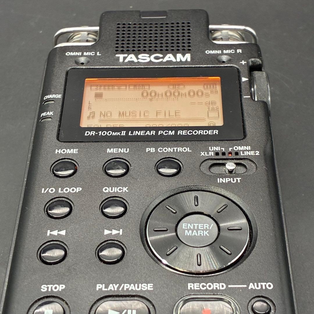 DR-100MKII TASCAMハンディレコーダー 4GB SDカード付属