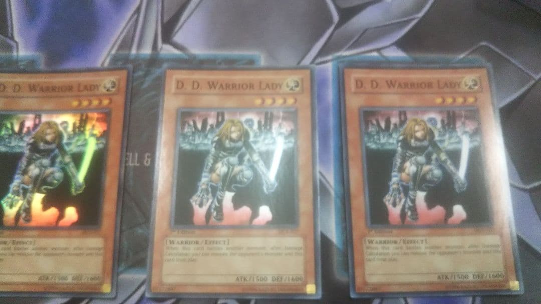 D. D. Warrior Lady異次元の女戦士アジア1stスーパー3枚セット