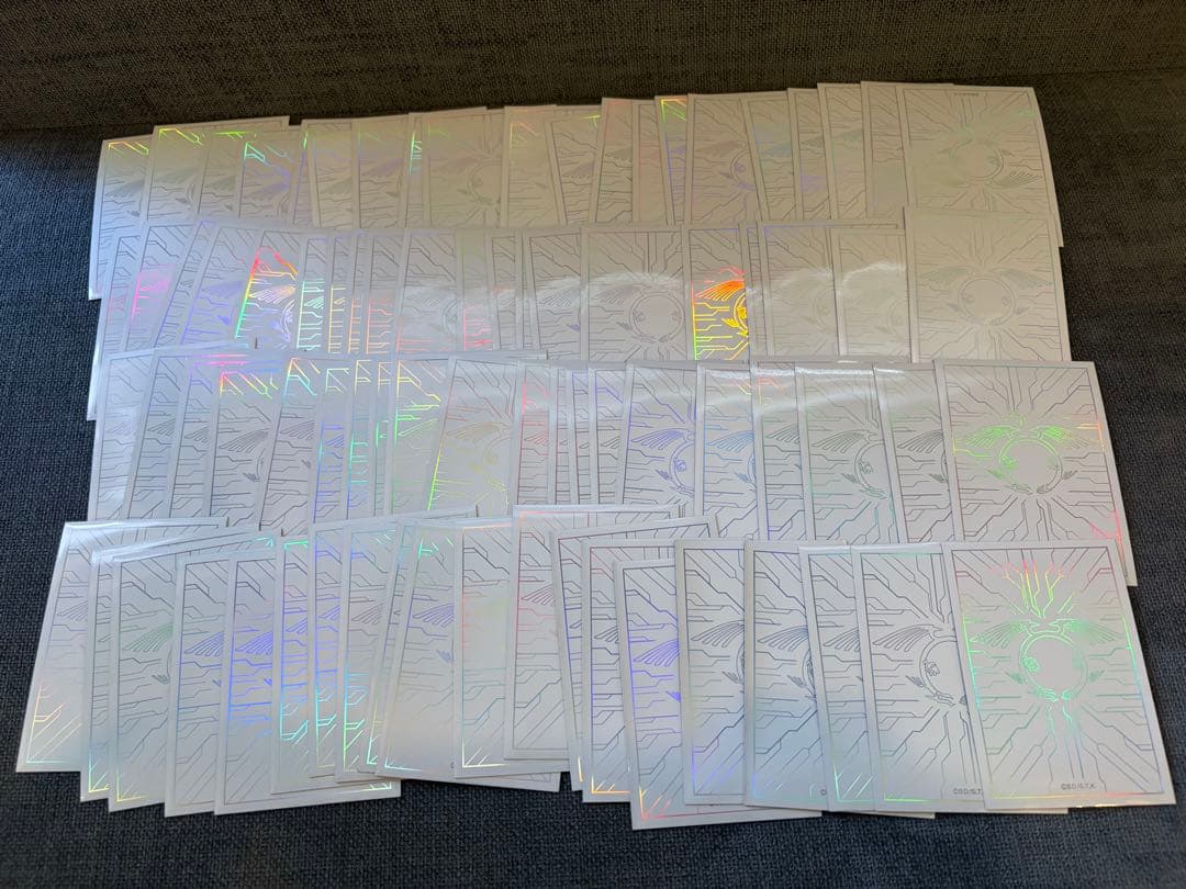 遊戯王　スリーブ　竜の紋章2 白　80枚