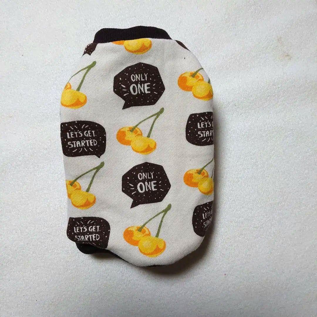 犬服 SS わんこの普段着　黄色いさくらんぼ